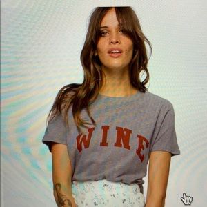 Wine loose tee